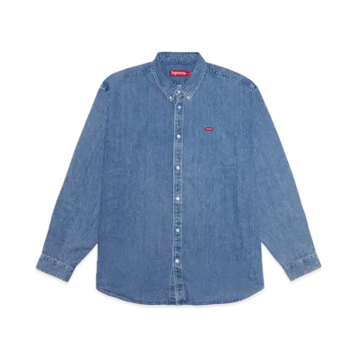 Supreme Small Box Shirt "Denim" (23FW)