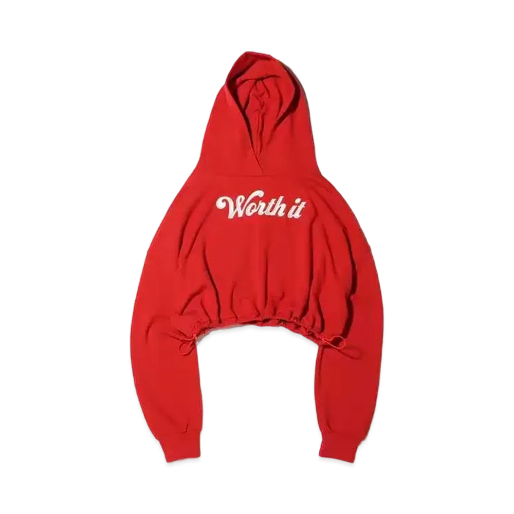 atmos pink Logo Sweatshirt Hoodie "Red"