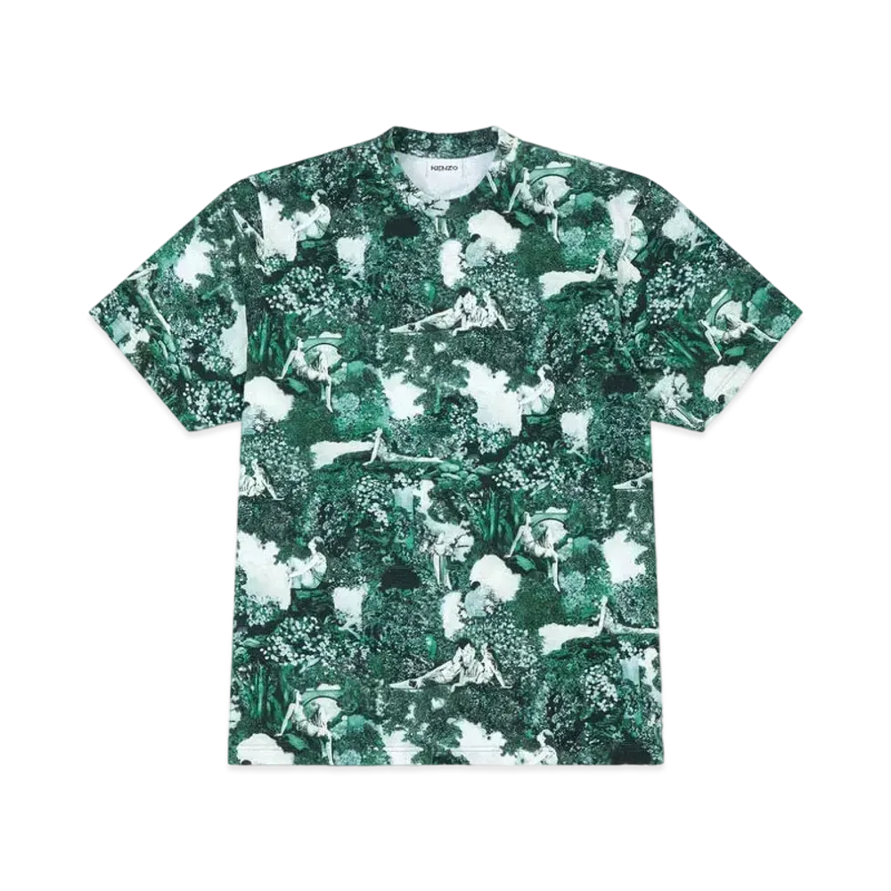 KENZO T-Shirt 'Dreamers' "Dark Khaki"