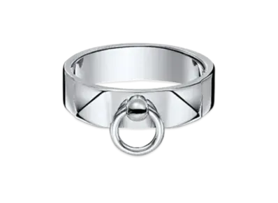 Hermes Collier De Chien Ring PM "Silver"