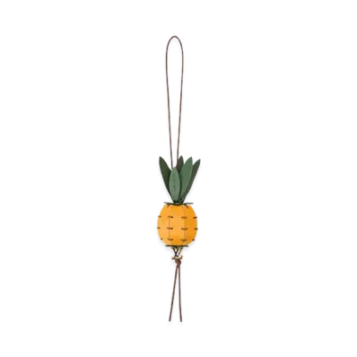 Louis Vuitton Bag Charm LV Craft Pineapple "Jaune"
