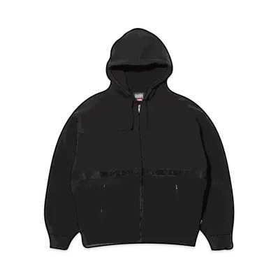 Supreme x Marithe + Francois Girbaud Zip Up Hooded Sweatshirt "Black"