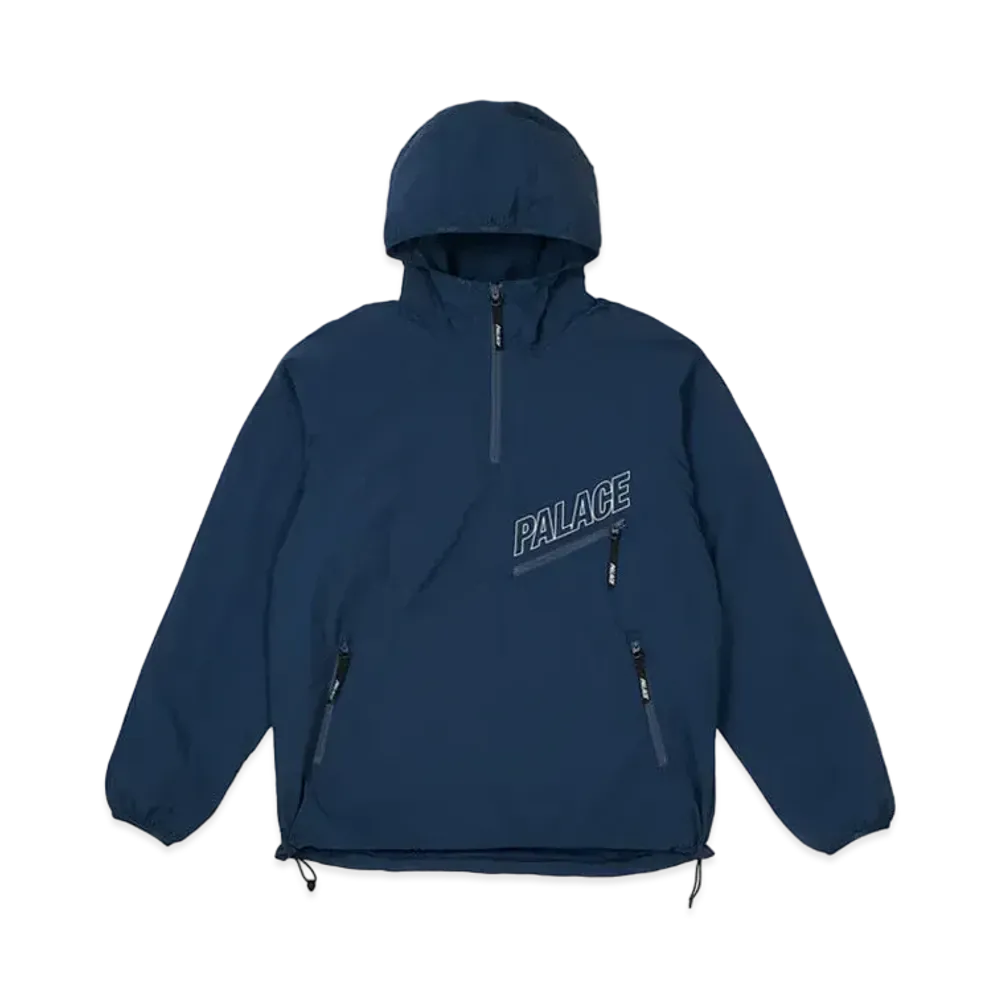PALACE Slant Zip Shell Jacket "Blue"