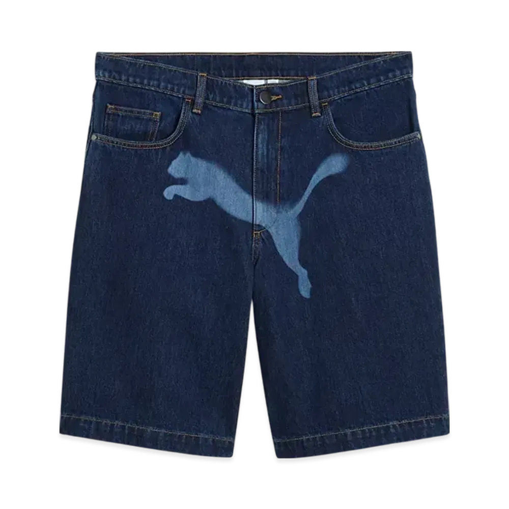 PUMA x A$AP ROCKY Men's Denim Shorts "Dark Denim"