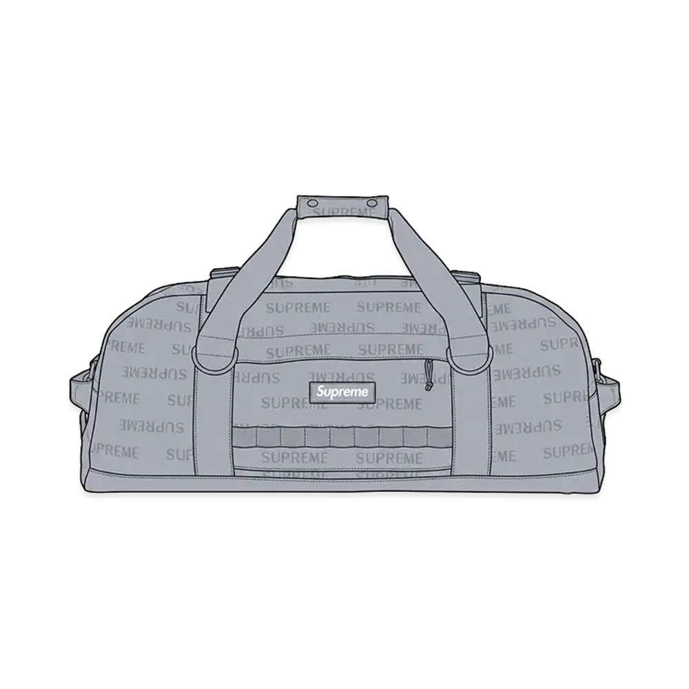 Supreme Large Duffle Bag "Light Blue"