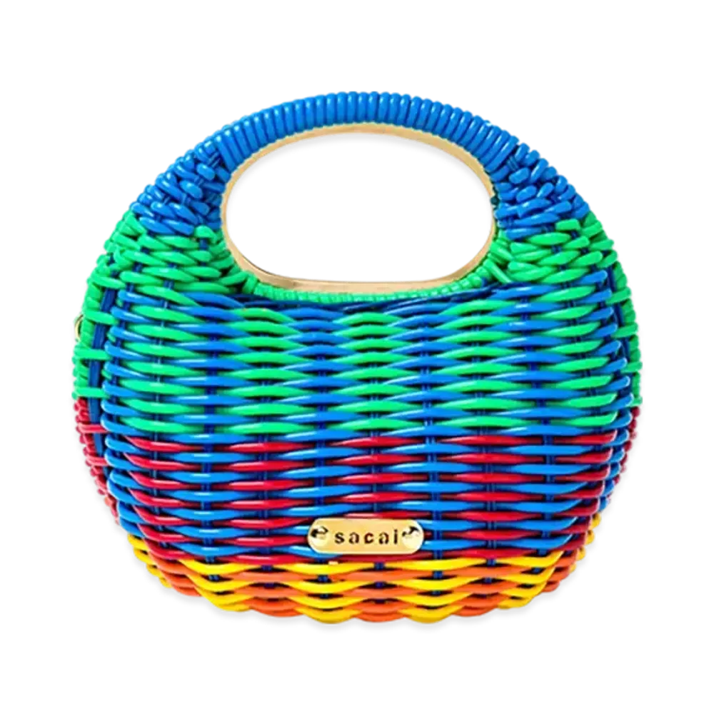 sacai Round Bag "Multi"