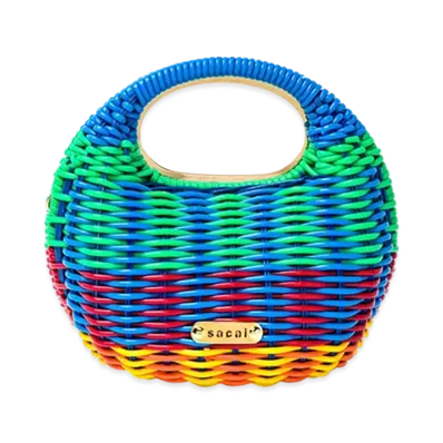 sacai Round Bag "Multi"