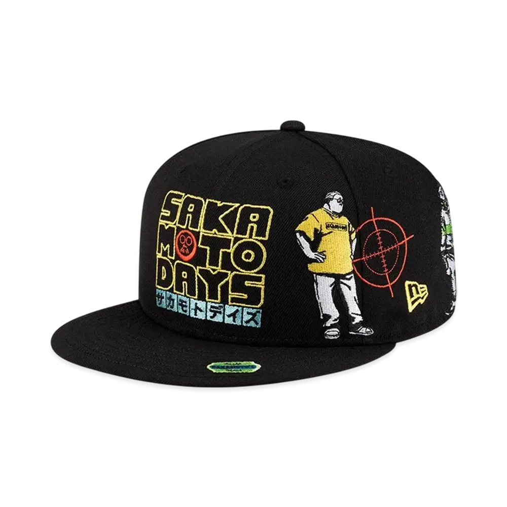 NEW ERA x SAKAMOTO DAYS 59Fifty All Over "Black"
