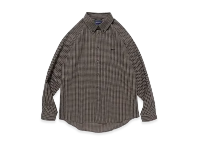 DESCENDANT Kennedy's Plaid LS Shirt "Gray"