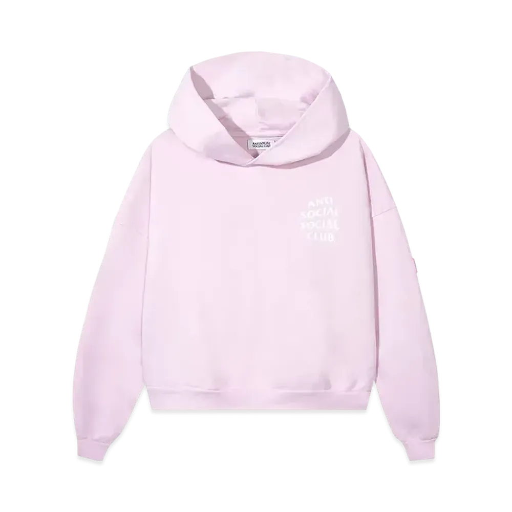 ANTI SOCIAL SOCIAL CLUB Cozy Hoodie Oversized "Pale Pink"