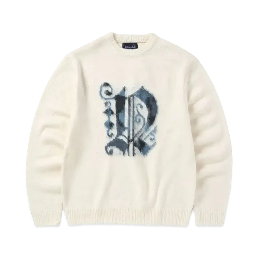 thisisneverthat Fortuna N-Logo Sweater "Ivory"
