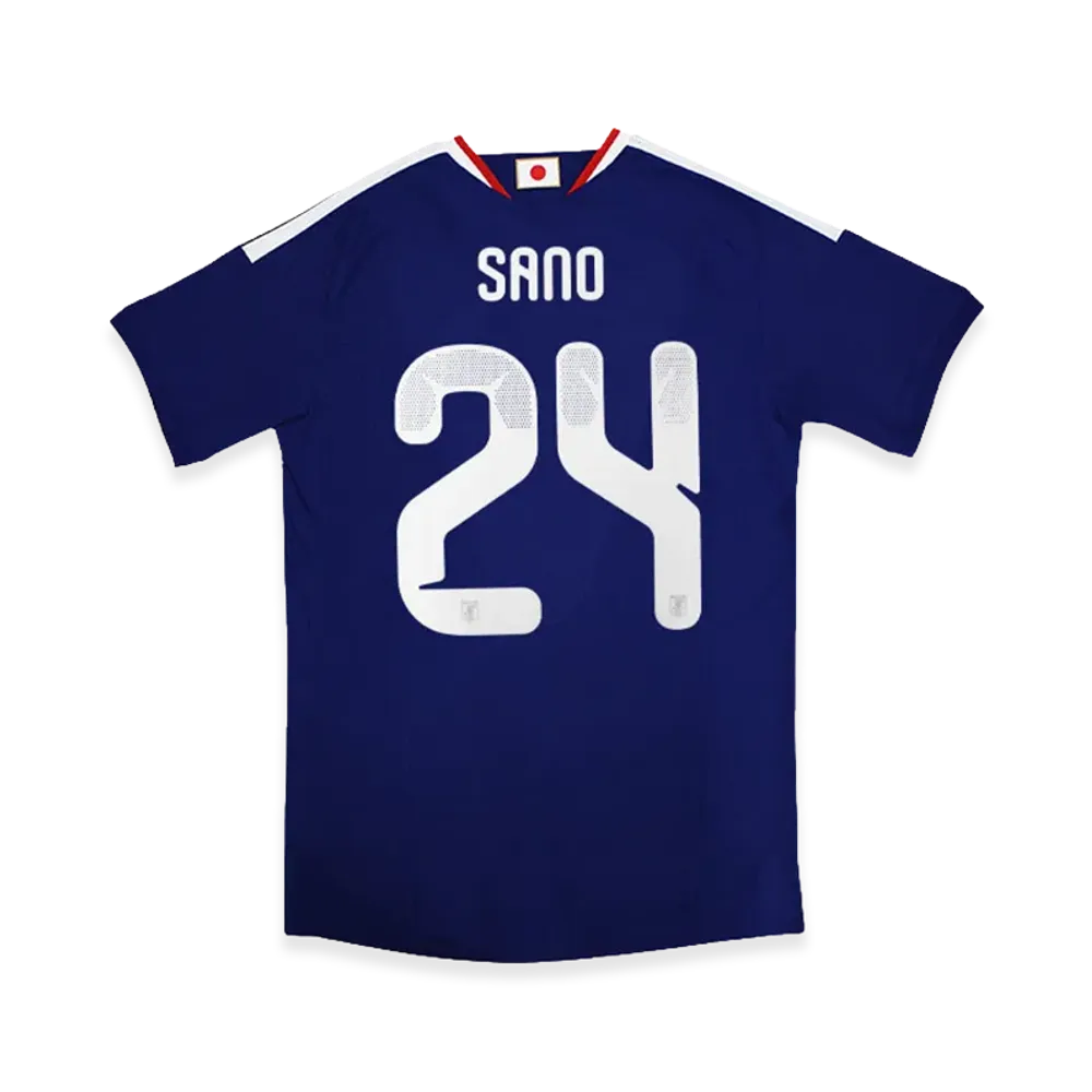 adidas Soccer Japan 2026 Home Authentic Jersey #24 Kaisyu Sano "Japan Blue/Ash Blue"