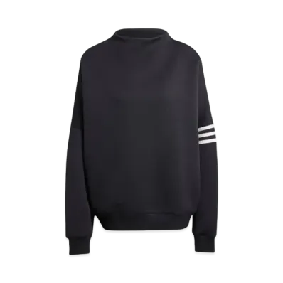 adidas Neuclassics Oversized Mockneck Sweat "Black"