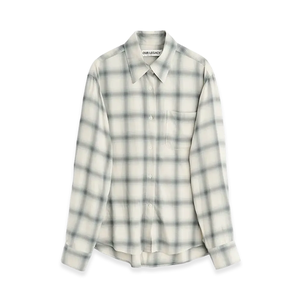 OUR LEGACY Women's Forever Shirt "Sacramento Cowboy Viscose"