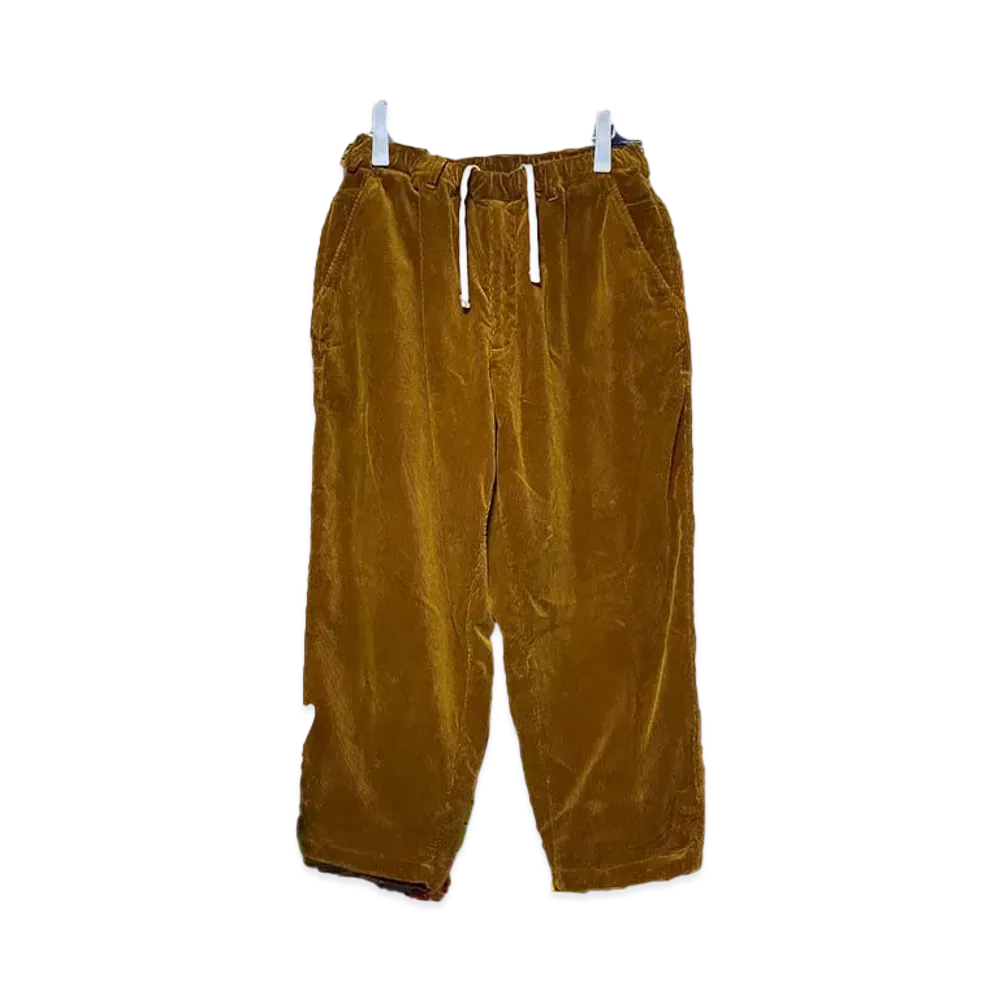 BROCHURE Cord Easy Pants "G.Brown"
