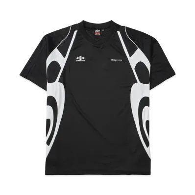 Supreme x Umbro Old English Soccer Jersey "Black"