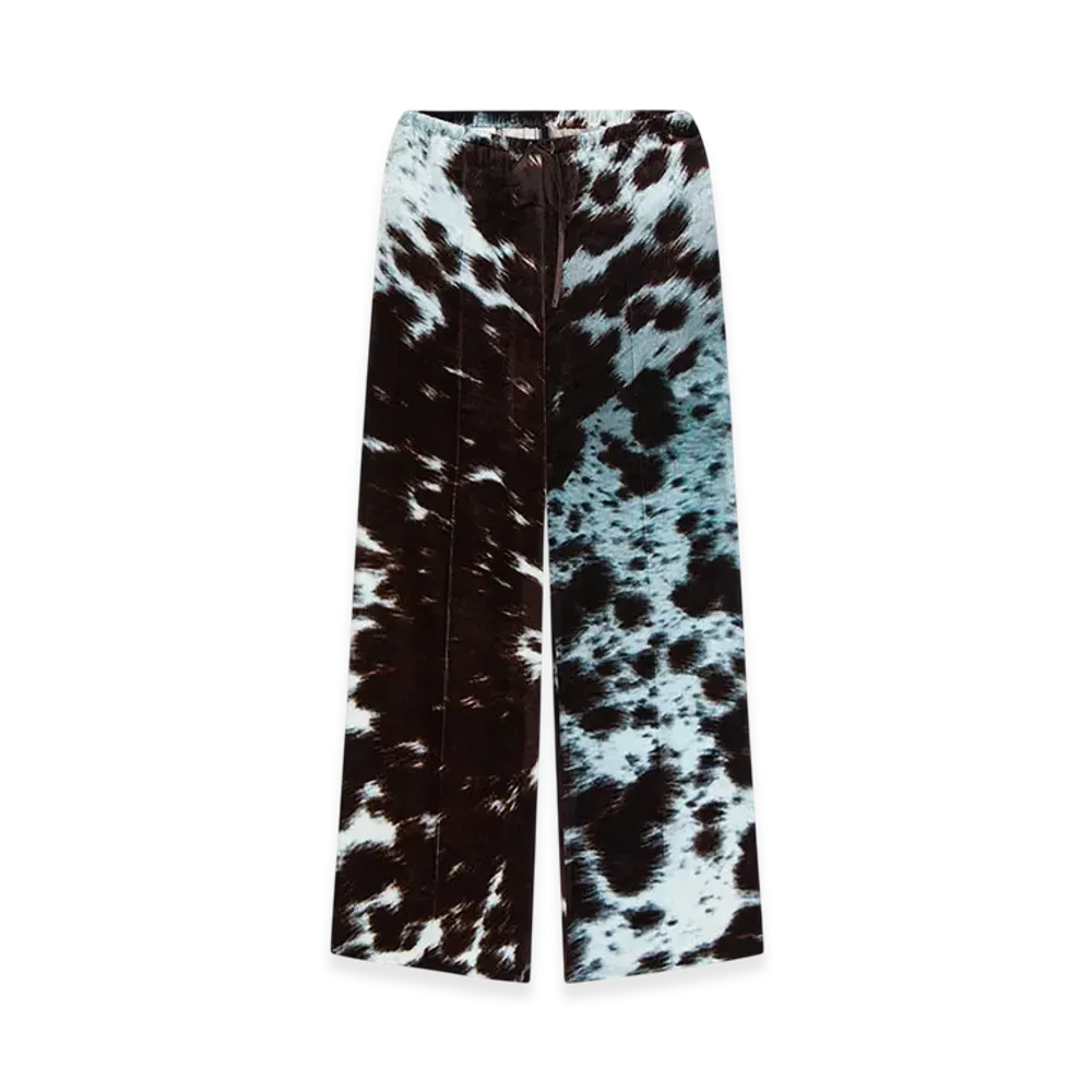 DRIES VAN NOTEN Women's Elasticated Pants "Brown"