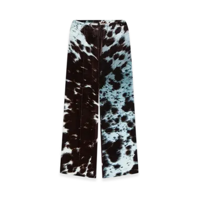 DRIES VAN NOTEN Women's Elasticated Pants "Brown"