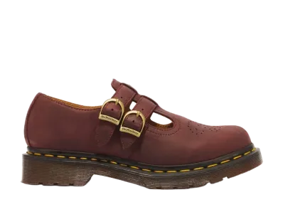 Dr.Martens 8065 Mary Jane Shoe "Cherry Red"