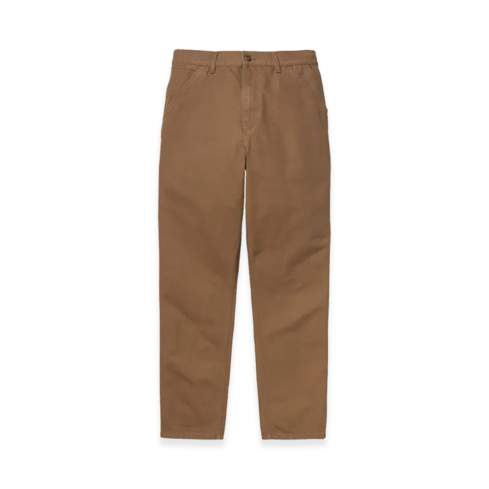 Carhartt WIP Single Knee Pant "Hamilton Brown(Rinsed)"