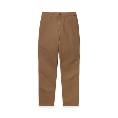 Carhartt WIP Single Knee Pant "Hamilton Brown(Rinsed)"