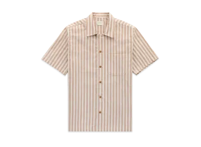 Aime Leon Dore Striped Leisure Shirt "Beige"