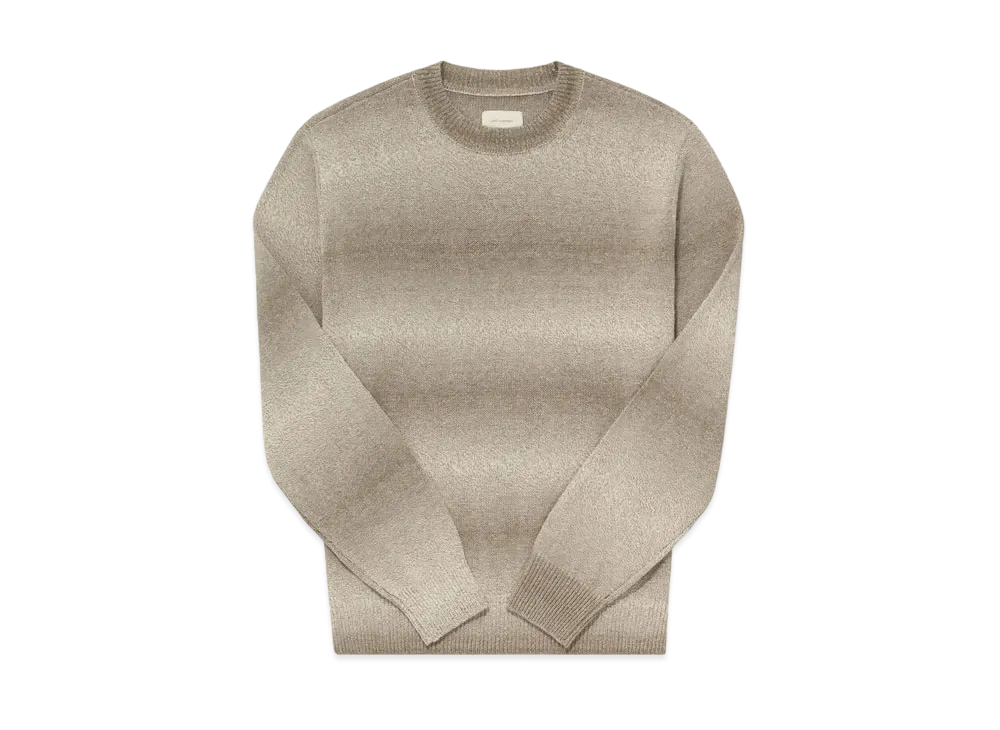 Aime Leon Dore Ombre Crewneck Sweater "Beige"