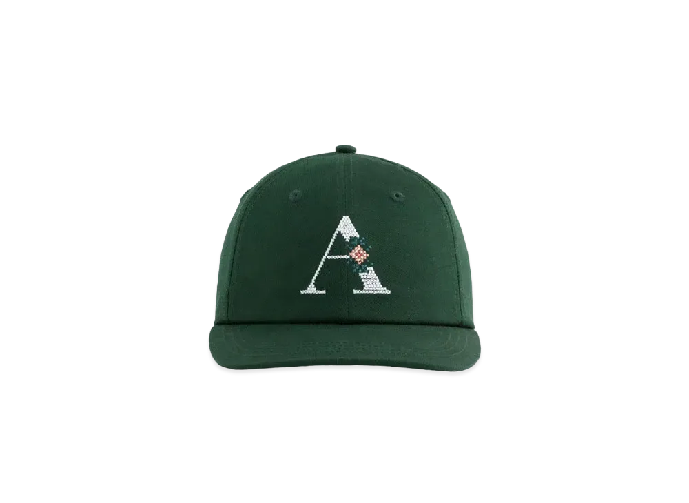 Aime Leon Dore Needlepoint 'A' Hat "Green"
