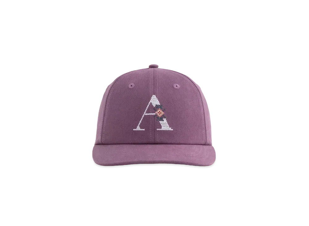 Aime Leon Dore Needlepoint 'A' Hat "Purple"