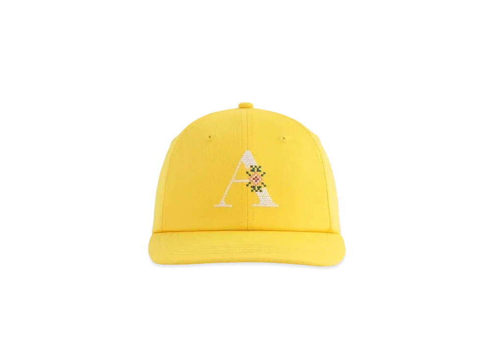 Aime Leon Dore Needlepoint 'A' Hat "Yellow"