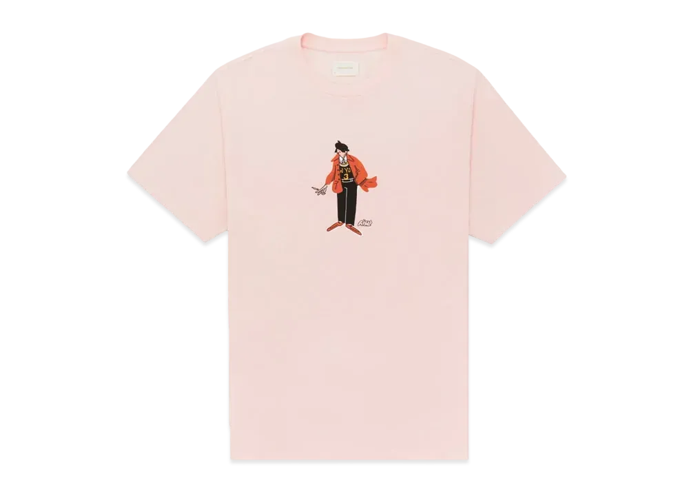 Aime Leon Dore Caricature Graphic Tee "Pink"