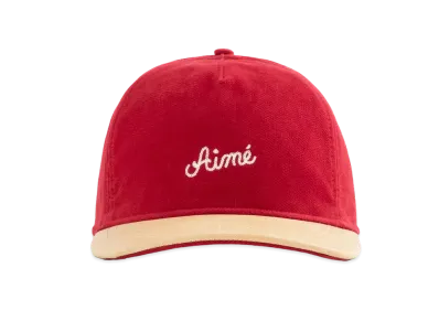 Aime Leon Dore Chain Stitch Moleskin Hat "Red"