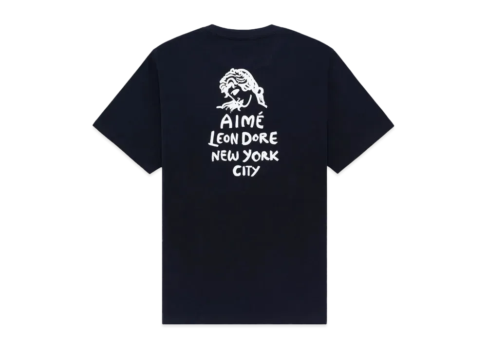 Aime Leon Dore Form Logo Tee "Navy"
