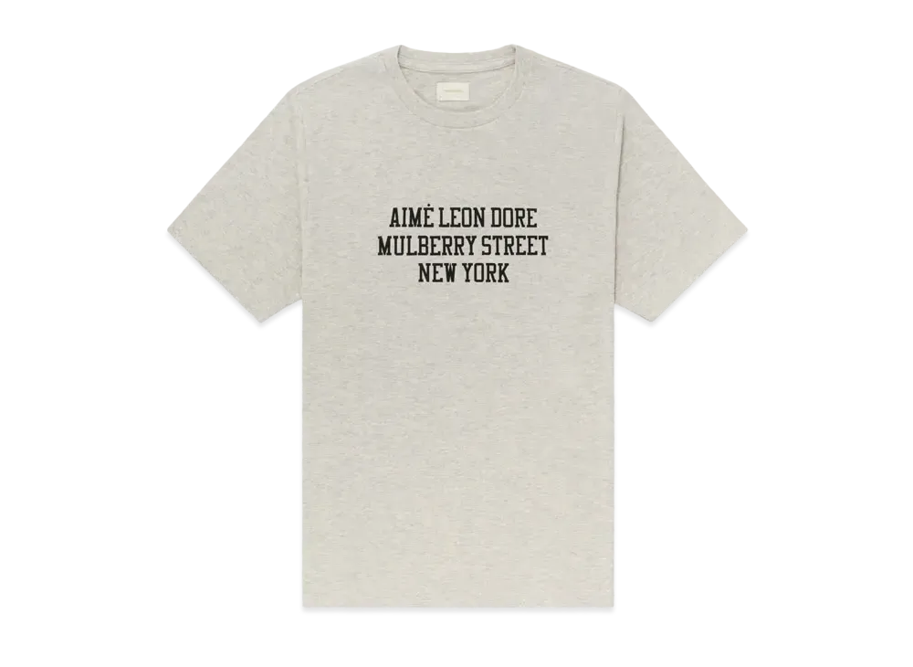 Aime Leon Dore Mulberry Exhibition Tee "Oatmeal"