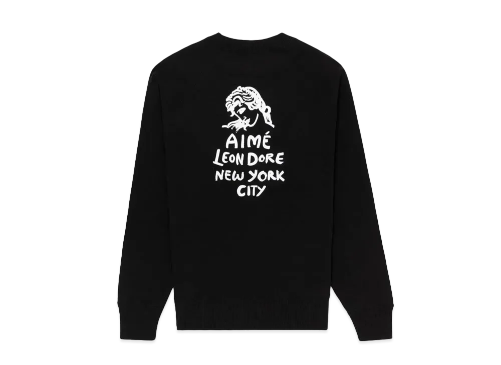 Aime Leon Dore Form Logo Crewneck Sweatshirt 