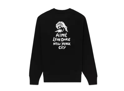 Aime Leon Dore Form Logo Crewneck Sweatshirt "Navy"