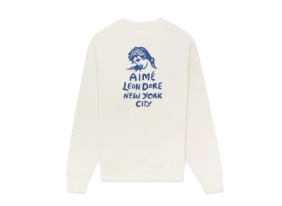 Aime Leon Dore Form Logo Crewneck Sweatshirt "Cream"