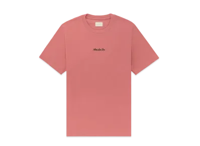 Aime Leon Dore Embroidered Logo Tee "Pink"