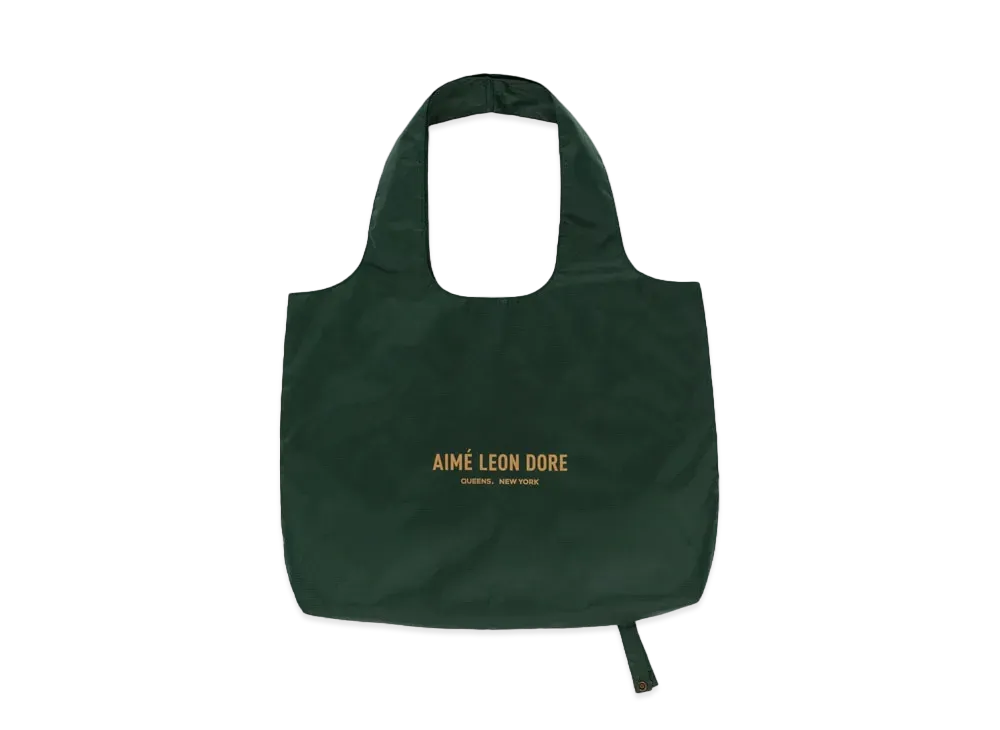 Aime Leon Dore Packable Logo Tote "Green"