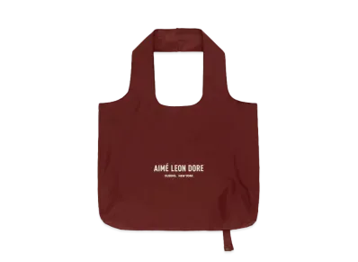 Aime Leon Dore Packable Logo Tote "Brown"