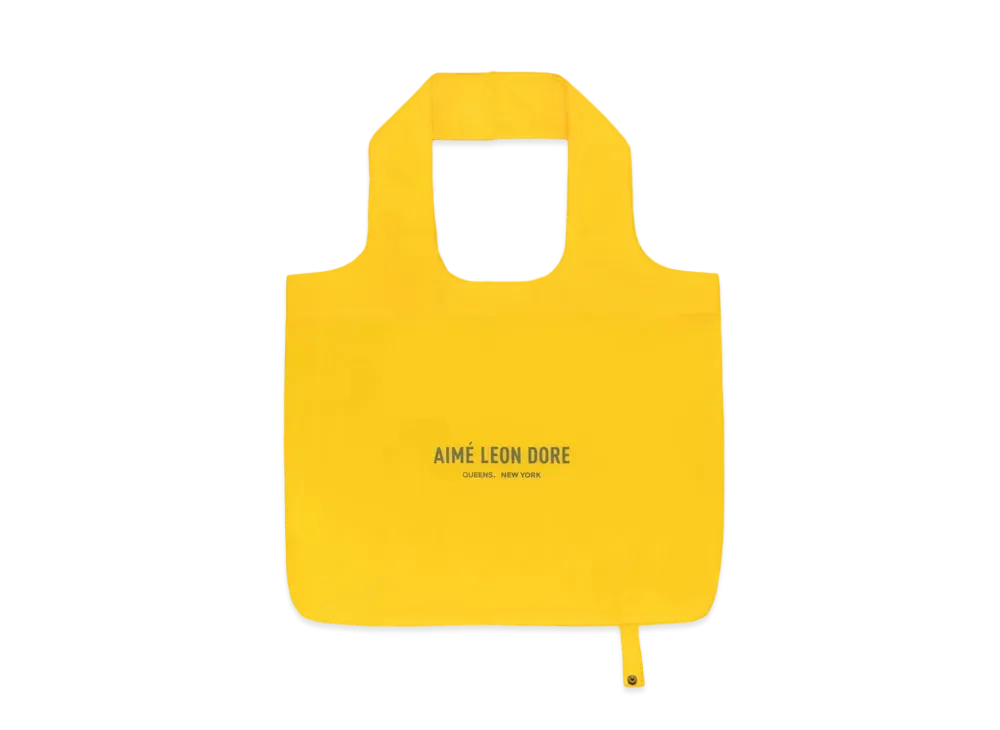 Aime Leon Dore Packable Logo Tote "Yellow"