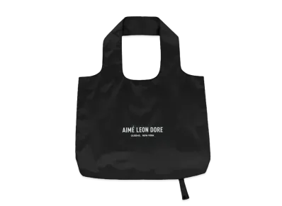 Aime Leon Dore Packable Logo Tote "Black"