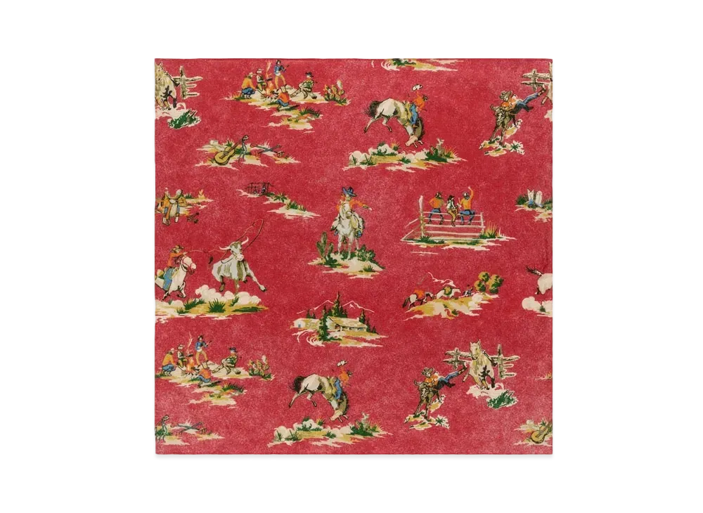 Aime Leon Dore Western Bandana "Red"