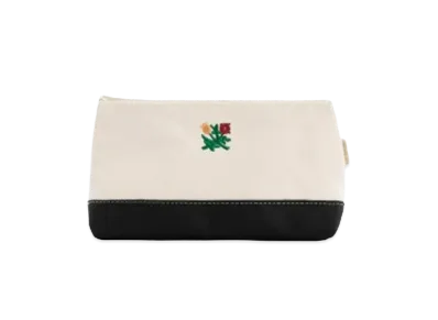 Aime Leon Dore Crest Contrast Zip Pouch "Black"