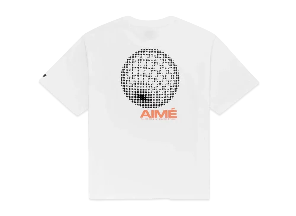 Aime Leon Dore x New Balance Geo Print Logo Tee "White"