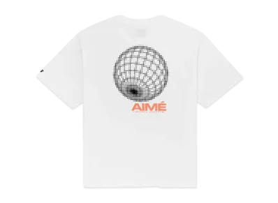 Aime Leon Dore x New Balance Geo Print Logo Tee "White"