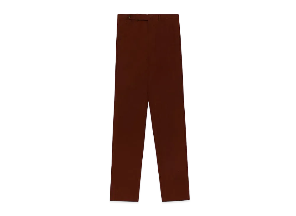 Aime Leon Dore x Drake's Wool Fresco Suit Trouser "Brown"