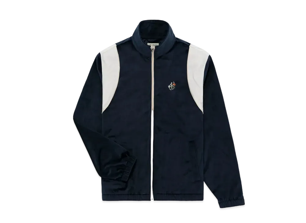 Aime Leon Dore x Drake's Velvet Track Jacket "Navy"
