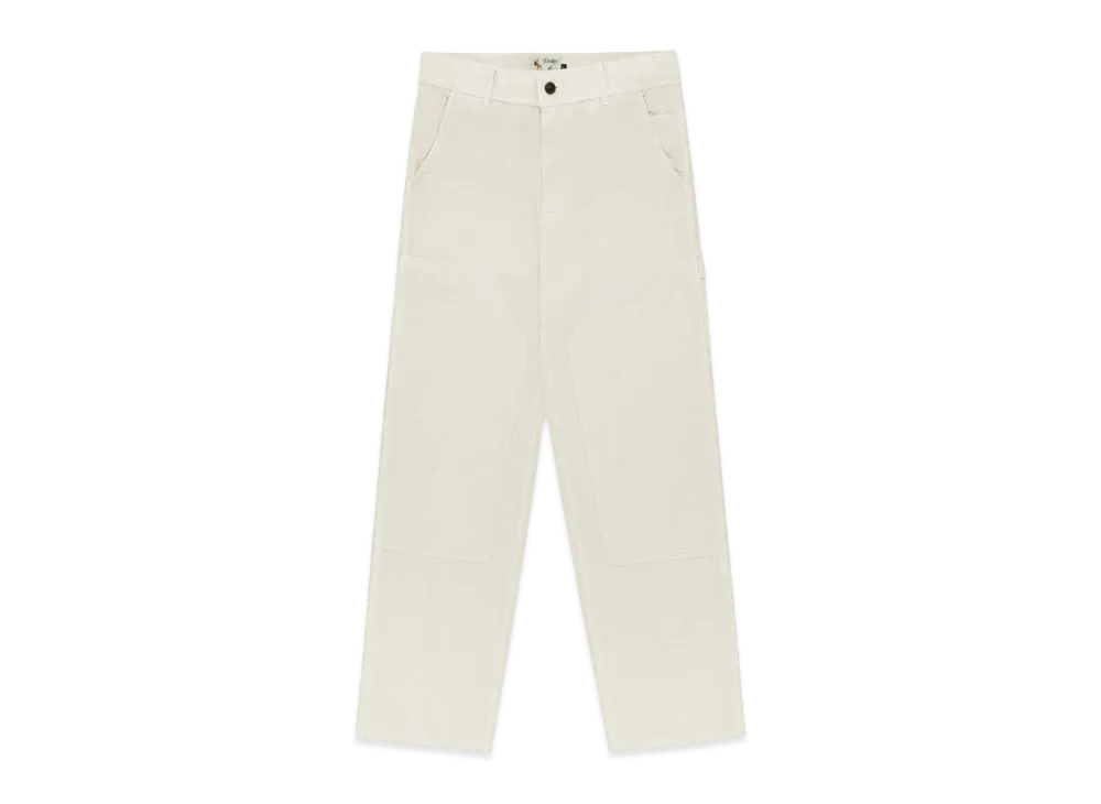 Aime Leon Dore x Drake's Garment Dyed Carpenter Pant "Off White"
