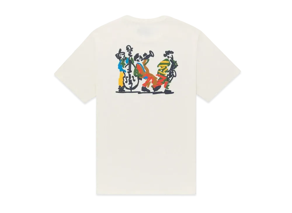 Aime Leon Dore x Drake's Blues Tee "White"